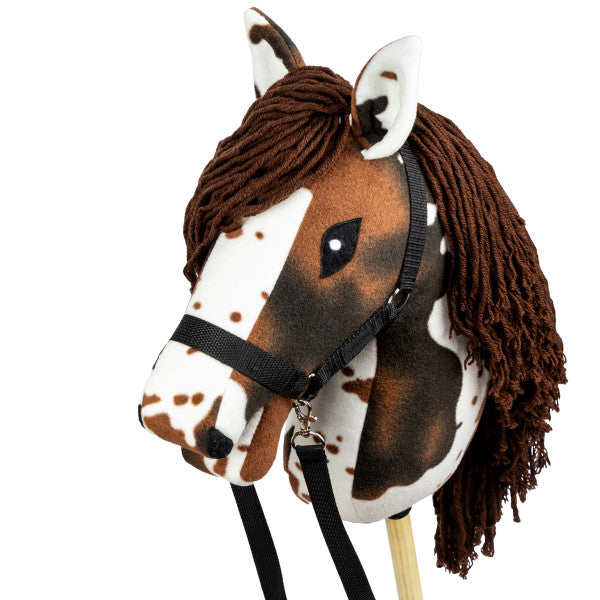 Zestaw Hobby-Horse gniado srokaty + przeszkoda 135cm